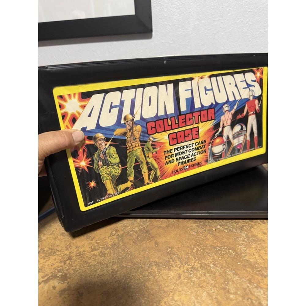 Vintage Action Figures Collector Case